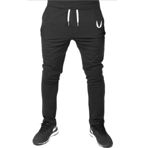 Men Casual Elasticity Legging Gym Trousers Training Trousers Joggings Sports Running Pants Pockets Pant Fitness Trousers For Men