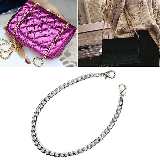 40cm Metal Strap Chain Shoulder Cross Body Bag Handbag Purse Strap Accessories