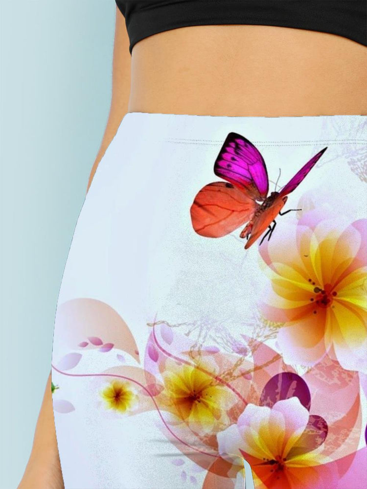 3d Shorts Butterfly Shorts Women Animal Fashion Flower Casual Colorful Short Womens Pants Hot Lady Hawaii Plus Size