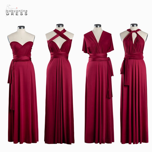 3 Colors Infinity Dress Convertible Evening Dresses For Women Multi-way Formal Evening Gowns Wedding Party Dress vestidos