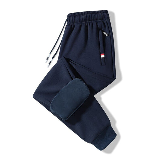 Fleece Trousers Jogging  Hip Hop Streetwear Men 95% Cotton and 5% Spandex  Sportwear Fitness  Sweat Pants Men M-8XL