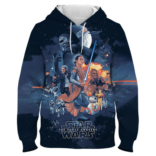 Movie Star Wars 9 Skywalkers Hoodie Sweatershirts Kylo Ren Sweatshirts Rey Hoodies Wars Cosplay Costumes Skywalker Hoodies Tops
