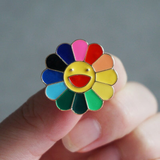 31 Styles Enamel Pins Rainbow Sun Animal Brooch Woman Alloy Badges Collar Lapel Pins Jewelry Gifts For Girl Kids Dropshipping