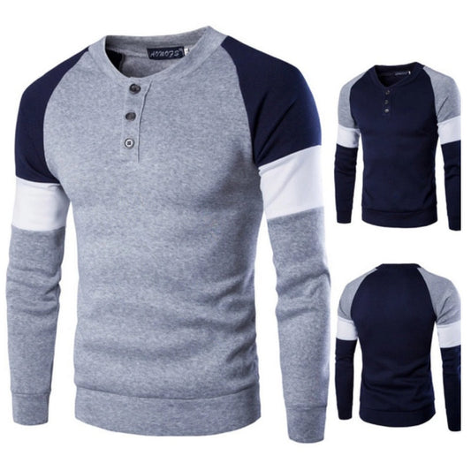 2021  Mens Sweater Slim Knitwear Casual Pullover Male O-Neck Patchwork  Pull Homme Tops Size 4XL