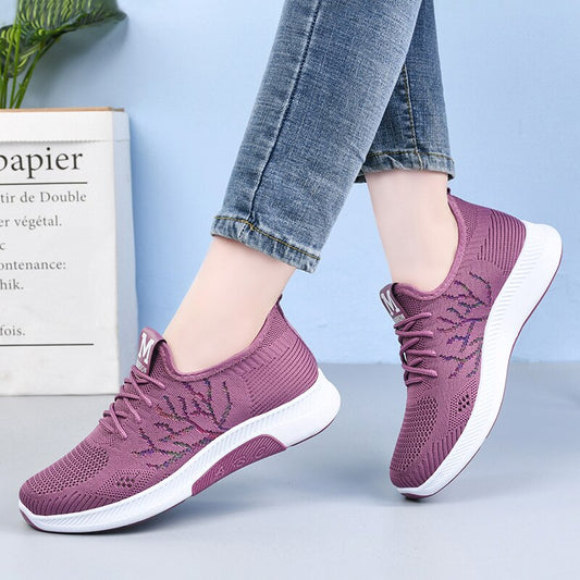 Women Loafers Walking Flat Women Vulcanized Shoes High Quality Women Sneakers Slip On Flats Shoes