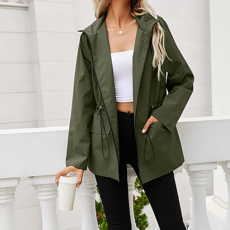 2021 Women Bomber Jacket Thin Printing Jackets Fashion Basic Long Sleeve Coat Casual Windbreaker Stand Collar Slim Outerwear