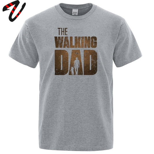Negan The Walking Dad Funny Men T Shirts Printed 2020 Tshirt High Quality Harajuku 100% Premium Cotton Sweatshirt T-shirt
