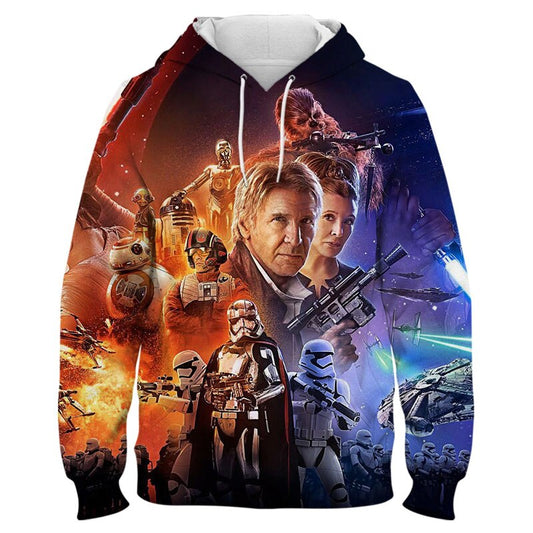 Movie Star Wars 9 Skywalkers Hoodie Sweatershirts Kylo Ren Sweatshirts Rey Hoodies Wars Cosplay Costumes Skywalker Hoodies Tops