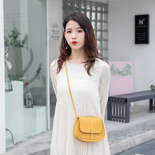Mini Small Square Bag Crossbody Bag For Women Shoulder Fashion Cute Student New Korean Version Female Messenger Phone Wallet PU