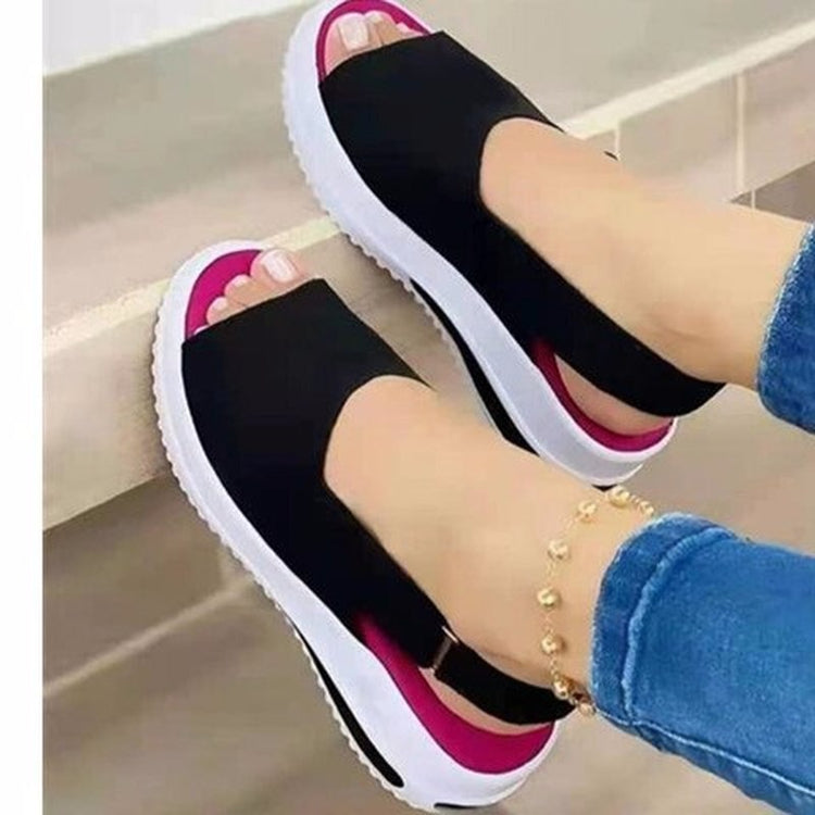 Women Casual Sandals Soft Stitching Ladies Sandals Comfortable Flat Sandals Female Open Toe Beach Shoes Woman Footwear