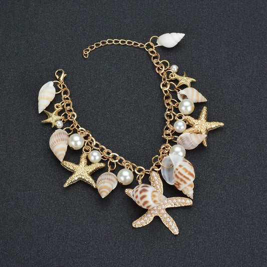1pc Cowrie shell Bracelet femme Adjustable boho Macrame friendship Real Seashell Bracelet Mothers Day Jewelry Gift