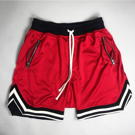 Hip-hop trendy brand shorts male large size loose sports high street five-point pants basketball pants trendy casual trendy pant