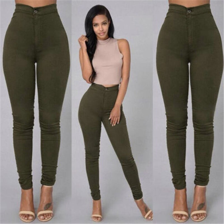 New Female Trousers High Waist Stretch Slim Pencil Drawers Women Clothing Pants Sexy Lady Plus Size Skinny Pants S-3XL