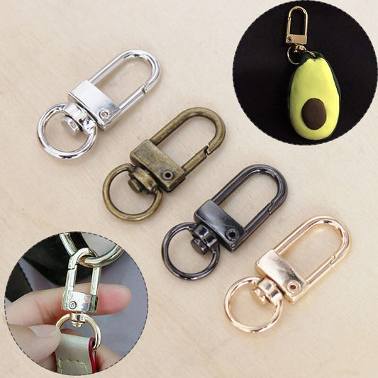 1Pcs Snap Bag Buckle Clasp Hooks Gold Color Silver Color DIY Jewelry Making Findings For Keychain Neckalce Bracelet Supplies