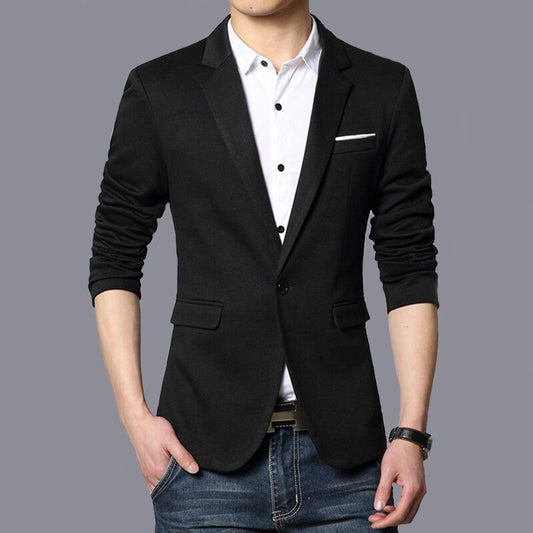 Men Clothing 2021 Men's New Autumn Winter Fashion Men's Suits Korean Style Slim Men's Casual Suit Jackets