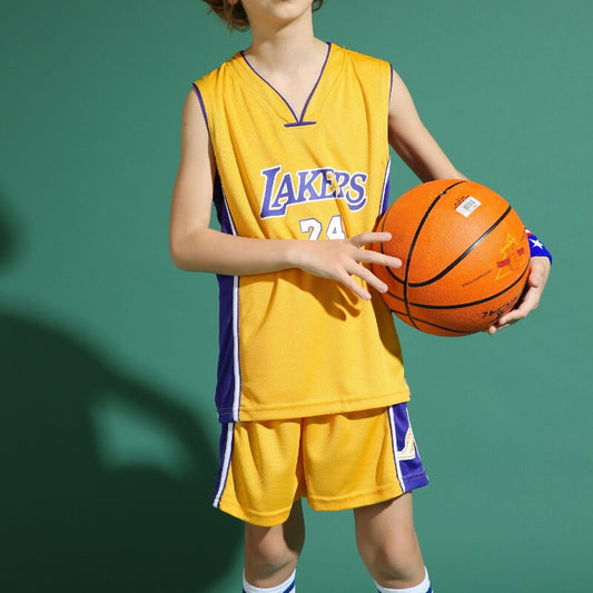 Boys Basketball Uniform Campus Sportswear 2-12 Years Old Boys Youth Basketball Vest Short Suit Summer New Children's Clothing