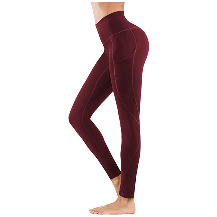 Women Leggings Solid Color Workout Out Leggings Fitness High Waist Sports Leggings For Women Gym Black Брюки Женские Mujer
