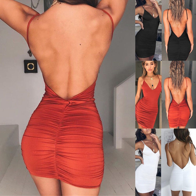 Women's Dress Sexy Sleeveless Backless 1 Pieces Suit for Travelling Vacation Party Dating