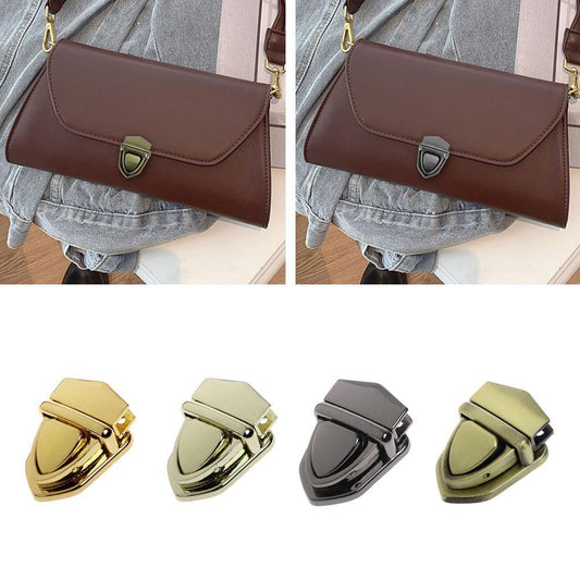 Metal Lock Bag Case Buckle Clasp For Handbags Shoulder Bags Purse Tote Accessories DIY Craft High Quality Turn Locks Twist Lock