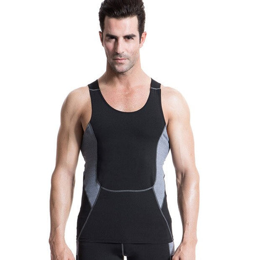 A1070 new brand operating men's high quality men's sports vest sleeveless outdoor sports men's top size M XXXL vest