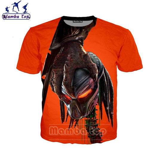 Mamba Top 3D Print Movie The Predator T Shirt Men Alien Killer Man's Tees Cosplay Kaiju Anime Tshirt Harajuku Women Sweatshirt