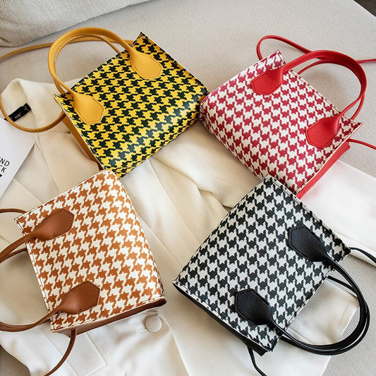 Korean Version Shoulder Bags For Women Crossbody Bags Handbag Simple Leather Square  High Capacity Classic Fashion Leisure